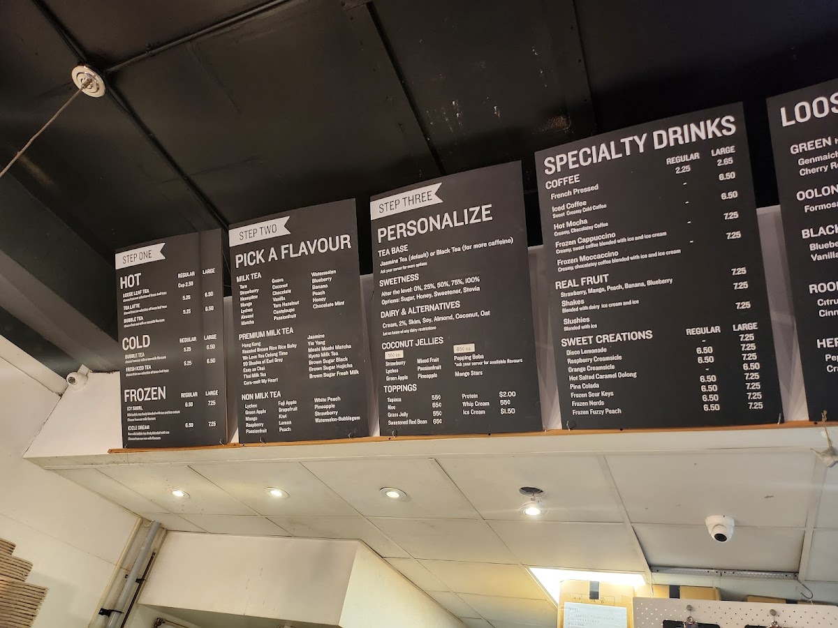 Sweet Dreams Teashop Menu - Image 3